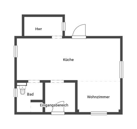 Grundriss Ferienhaus Xanten