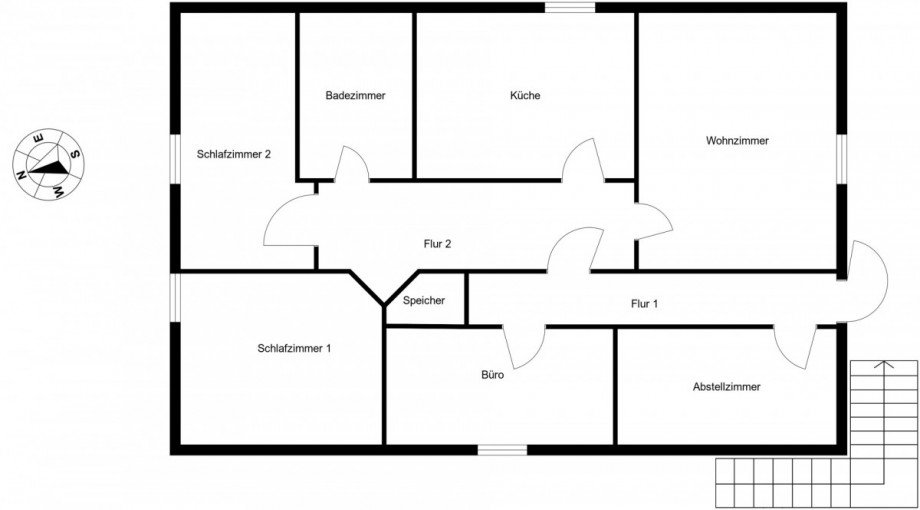 Lanterstrasse 34A, 46539 Dinslaken - 2D - Obergescho� - Image Lager Dinslaken