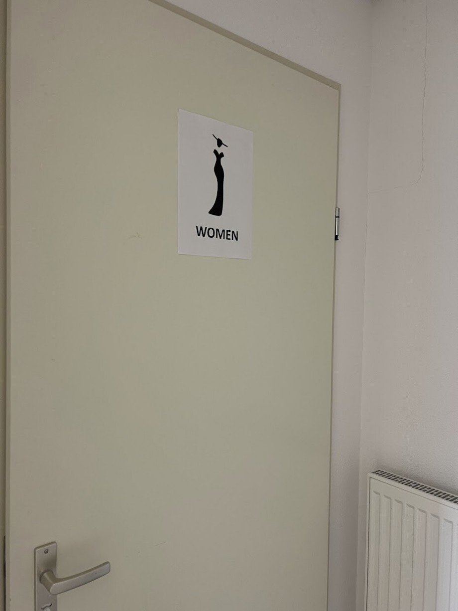 Damentoilette B�rofl�che Kranenburg