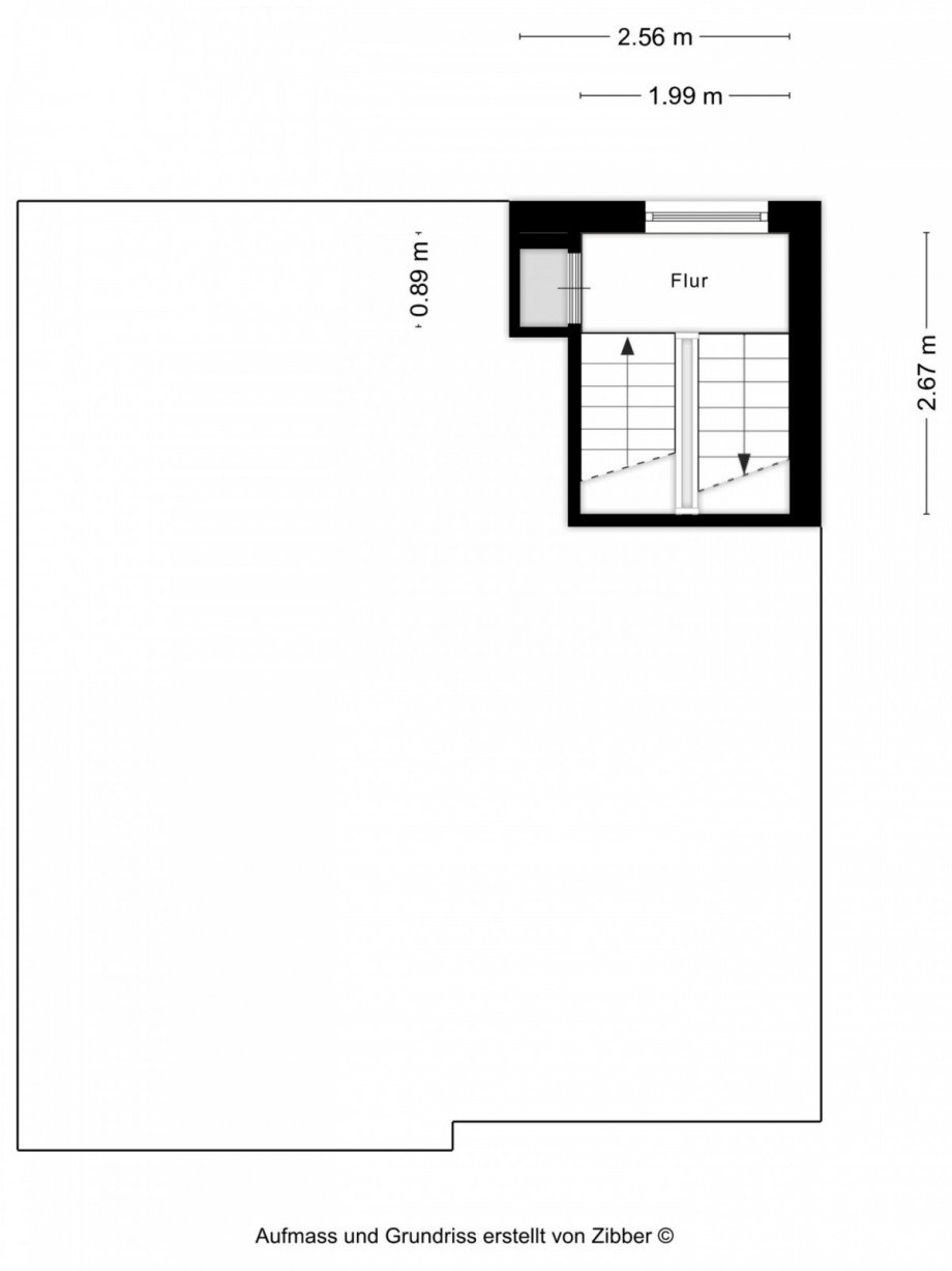 Treppenhaus Doppelhaush�lfte Goch