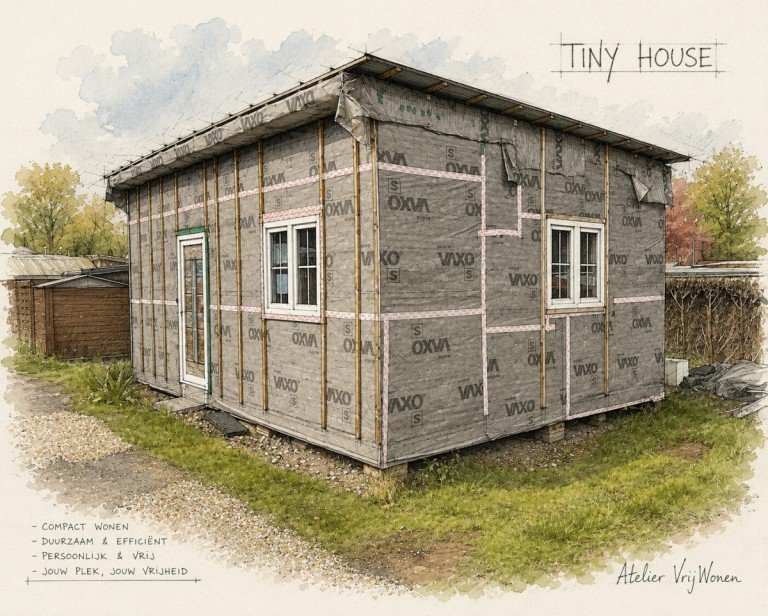  Xanten / Marienbaum Ferienhaus Tiny House im Rohbau auf einem Campingplatz in Xanten zu verkaufen - Ausbau ganz nach Ihren W�nschen