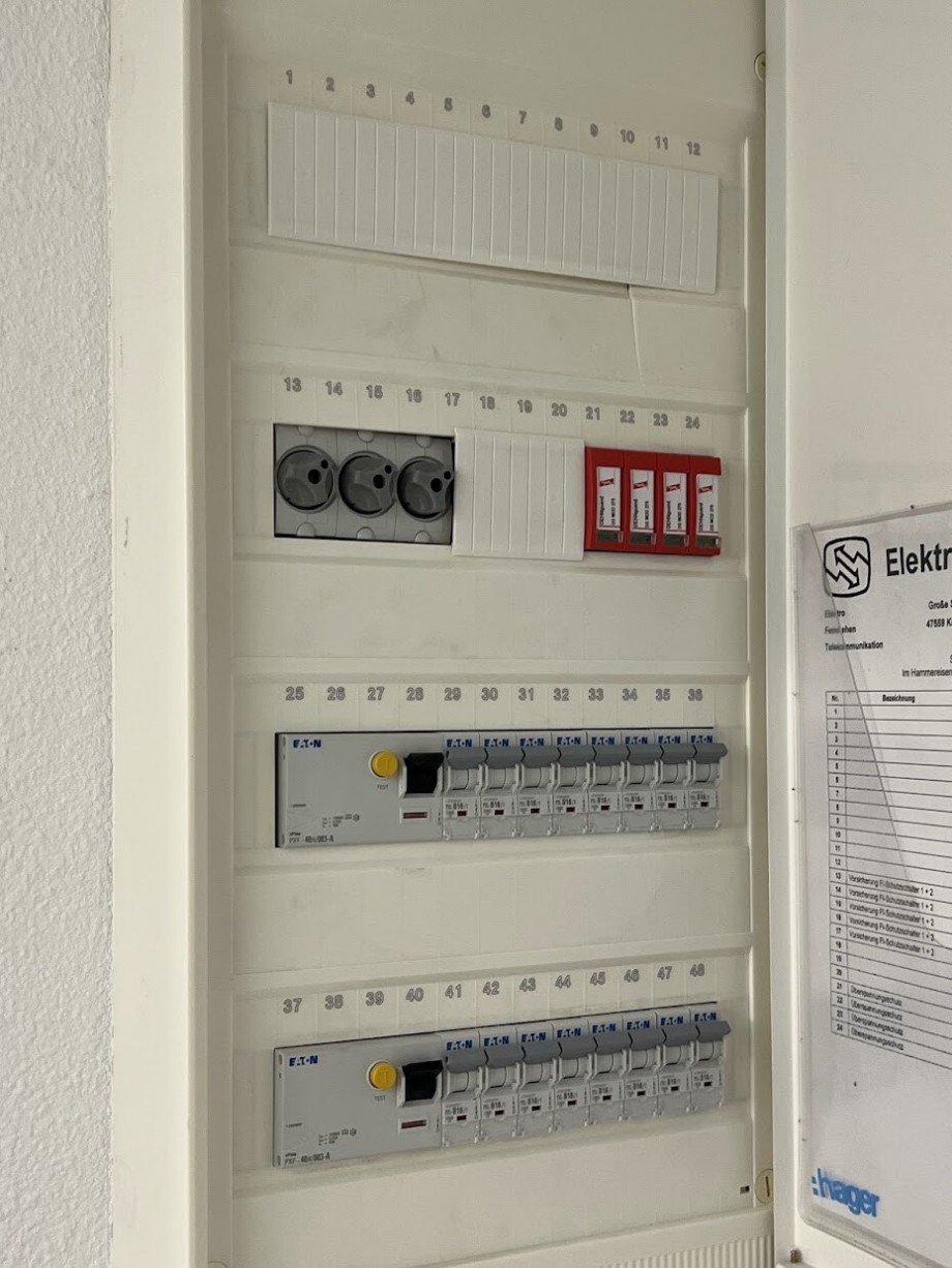 Stromverteilerkasten B�rofl�che Kranenburg